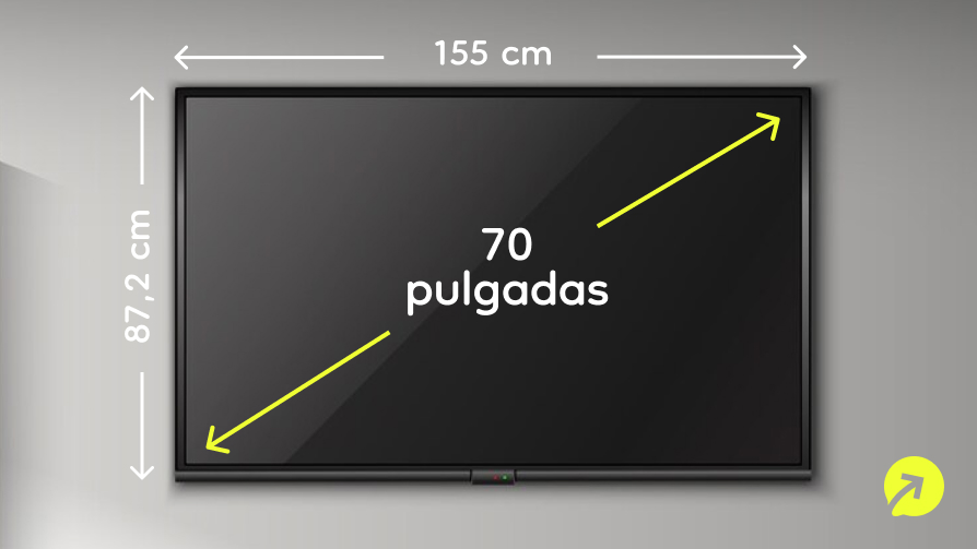 Tous Televisor 70" Pantalla Grande en República Dominicana