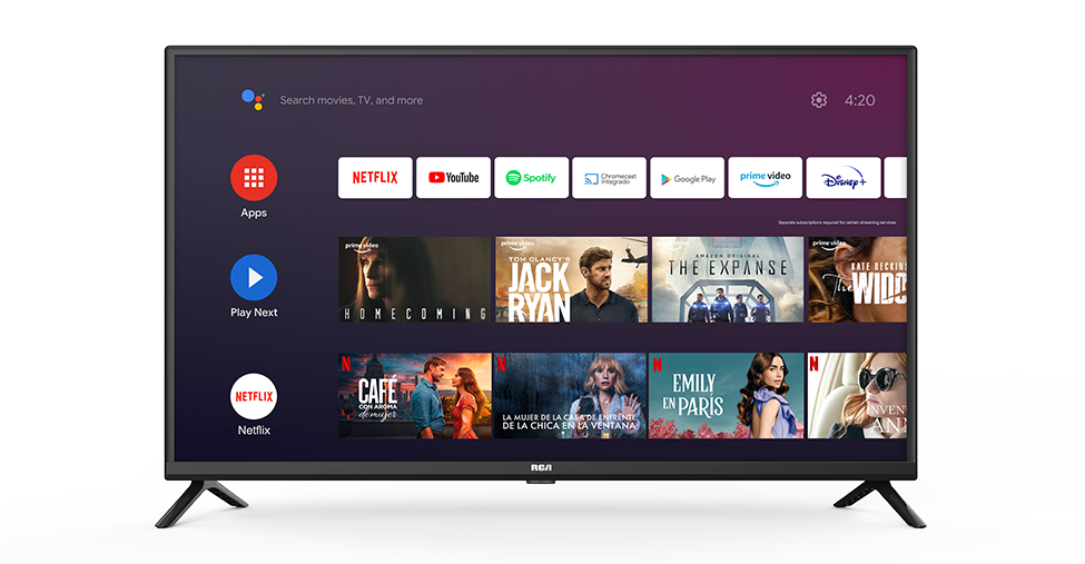 RCA Android TV 43" PG 2024 FHD 1080p en República Dominicana