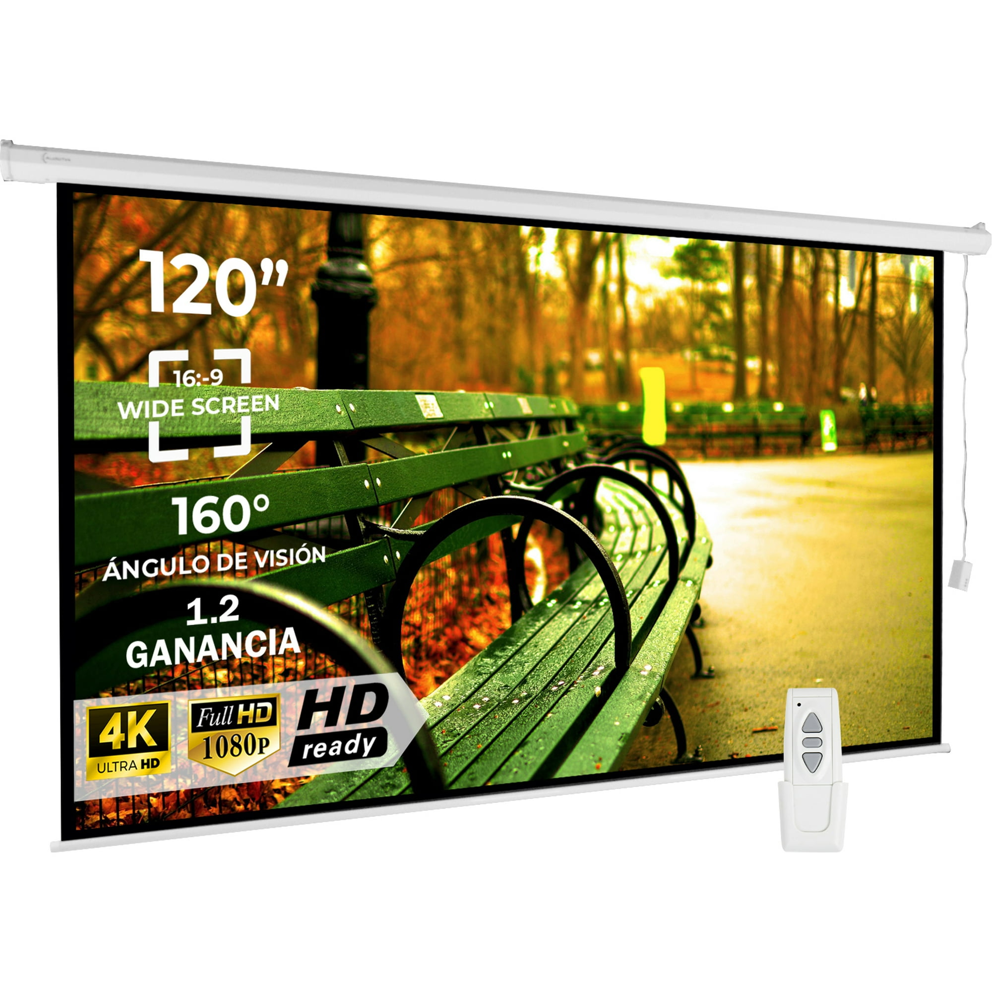 Pantalla Proyector TV APEMAN Modelo 120 en República Dominicana