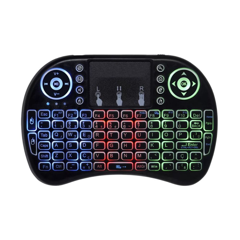 Enermax Mini Teclado Retroiluminado para Smart TV en República Dominicana