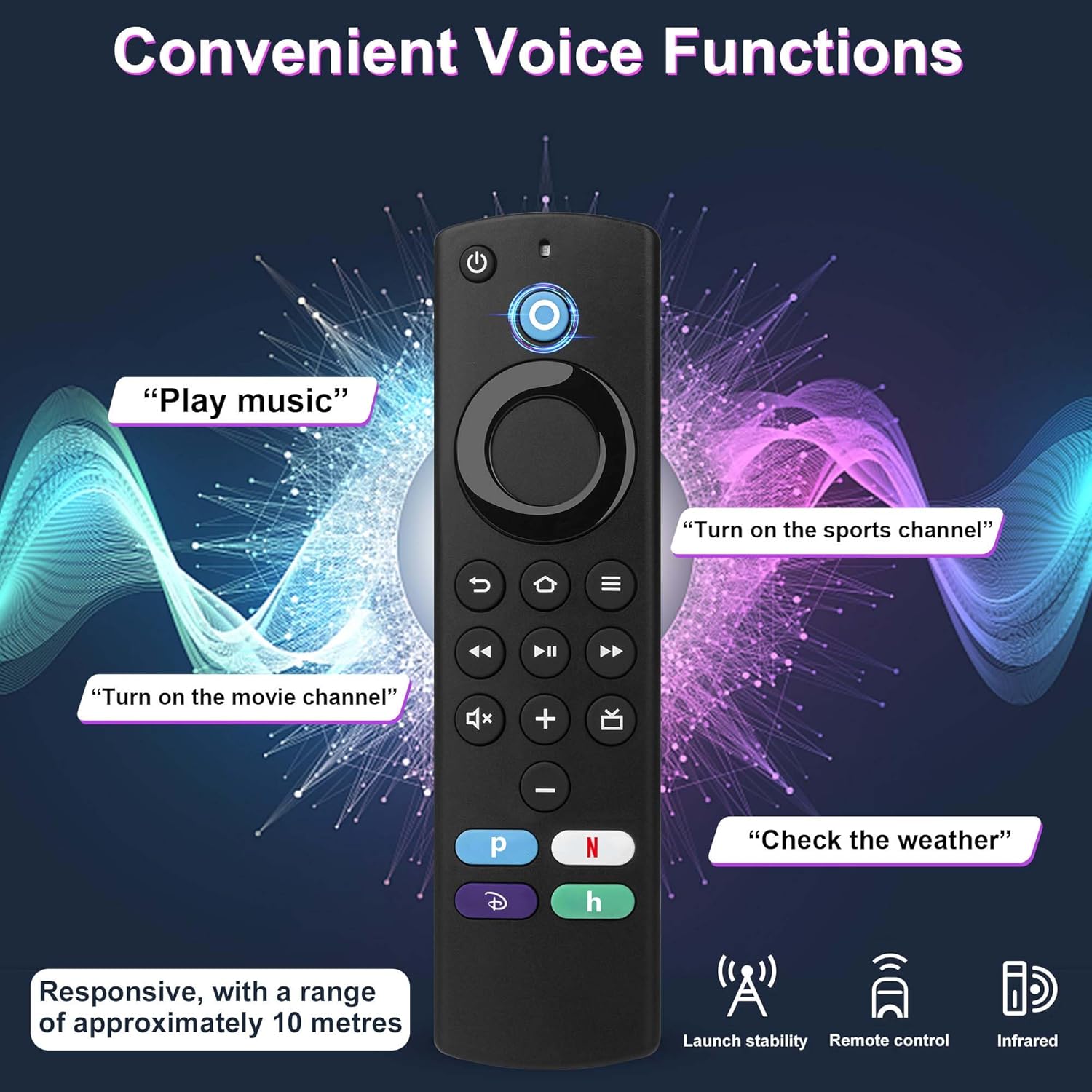 Control remoto por voz L5B83G Fire TV Stick en República Dominicana
