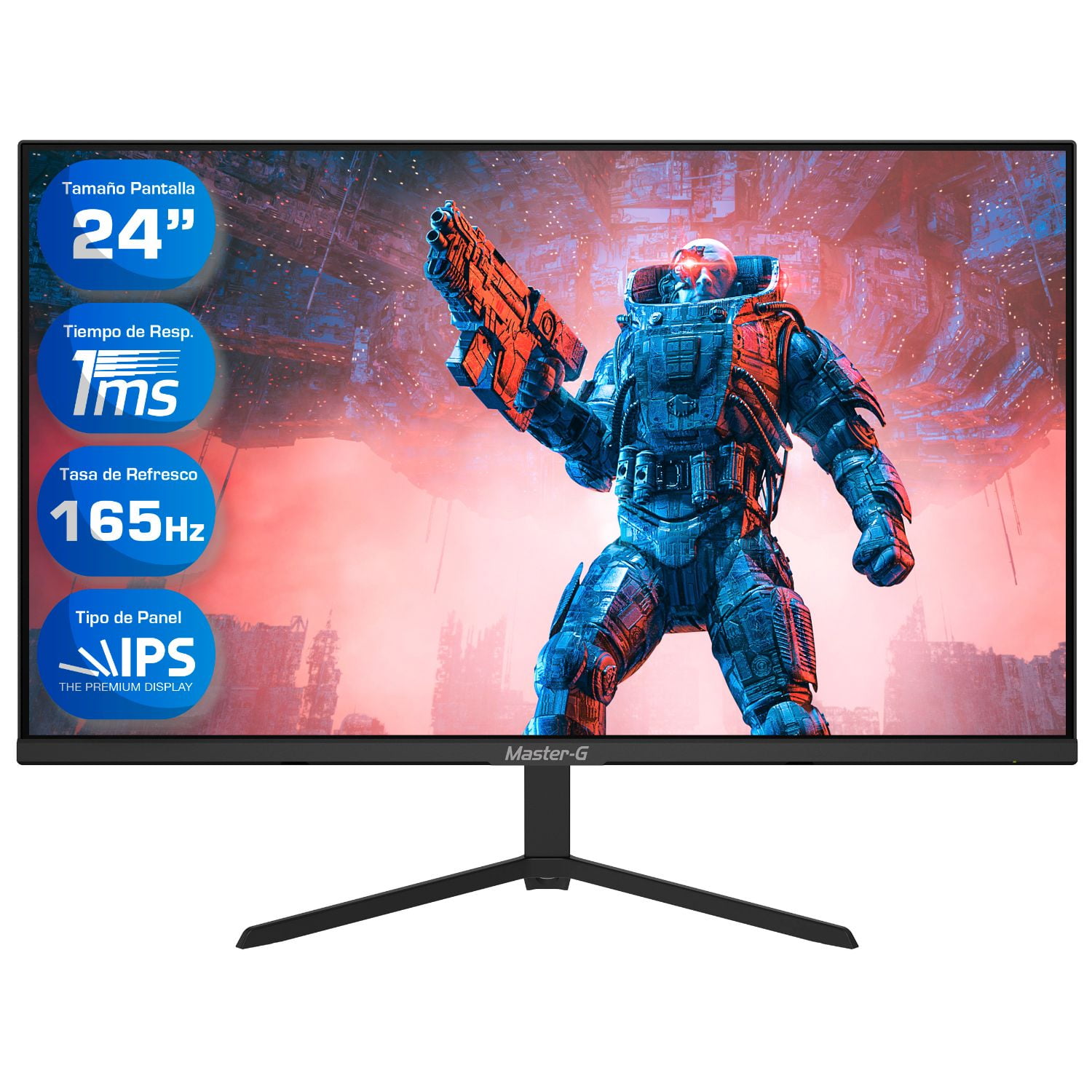 Monitor Gamer LG 24" 165Hz en República Dominicana