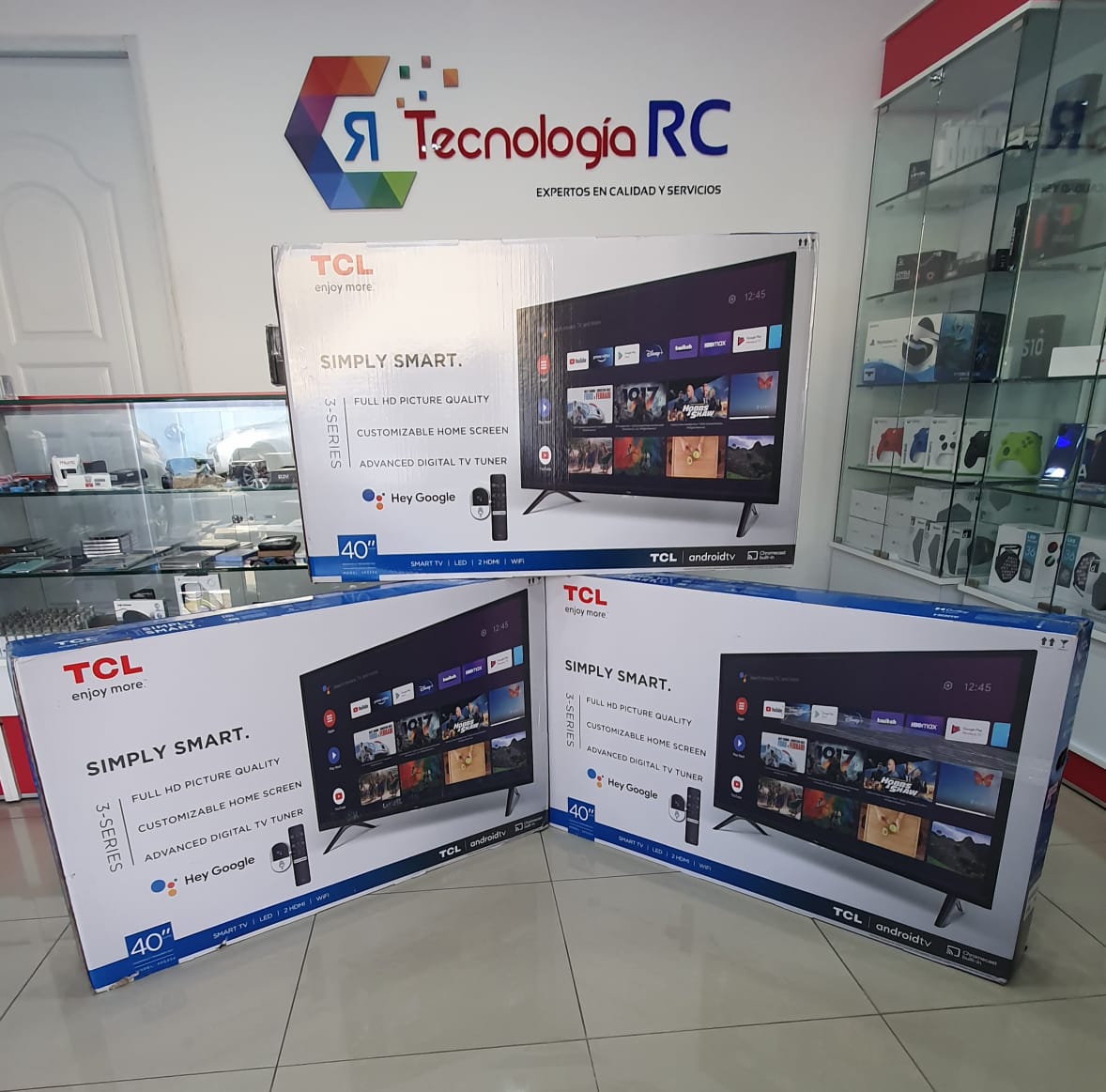 TCL Smart TV Android 40" Modelo X40 en República Dominicana