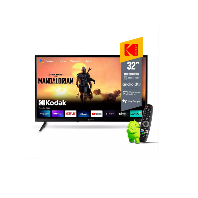 Kodak 32" Smart TV Google TV 2026 en República Dominicana
