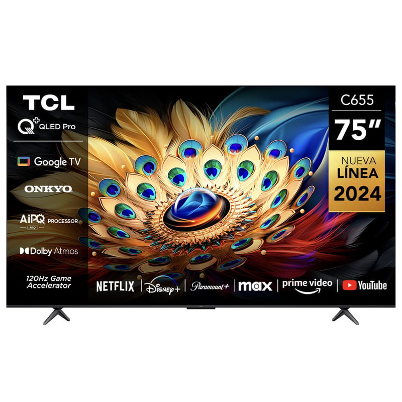 TCL Smart TV 75" QLED 4K UHD Google TV