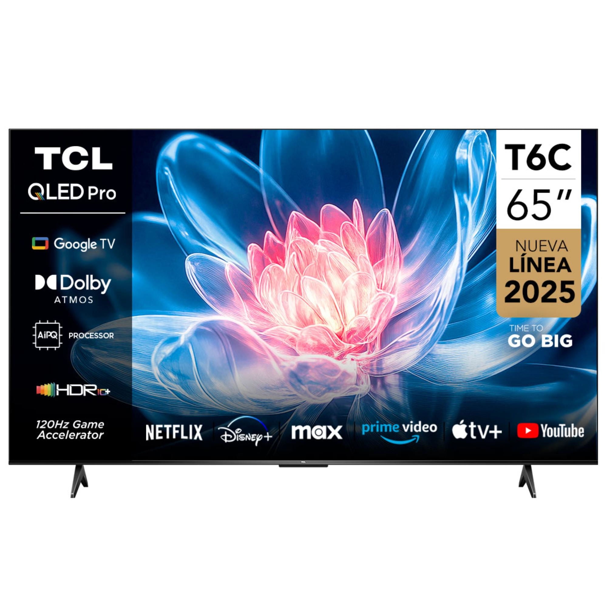 TCL Smart TV 75" QLED 4K UHD Google TV en República Dominicana