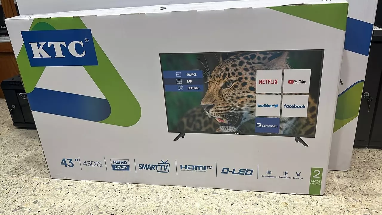 Televisor KTC 43G2 43" LED en República Dominicana