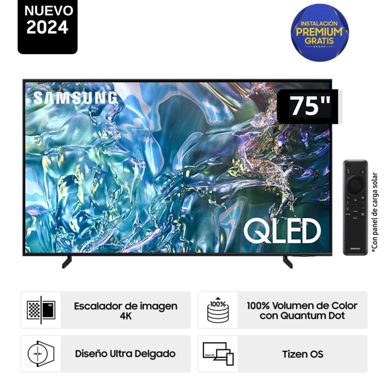 Samsung QLED TV 75" Modelo RD69000 en República Dominicana