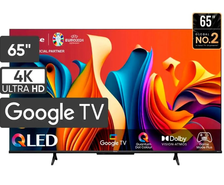 Hisense 65" UHD 4K Smart TV Google TV en República Dominicana