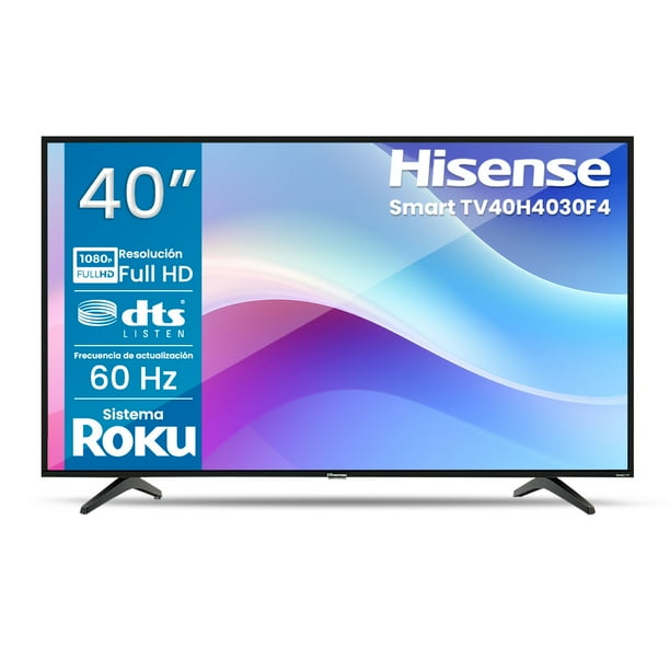 Hisense 40" LED Roku Smart TV 1080p 40H4030F4 en República Dominicana