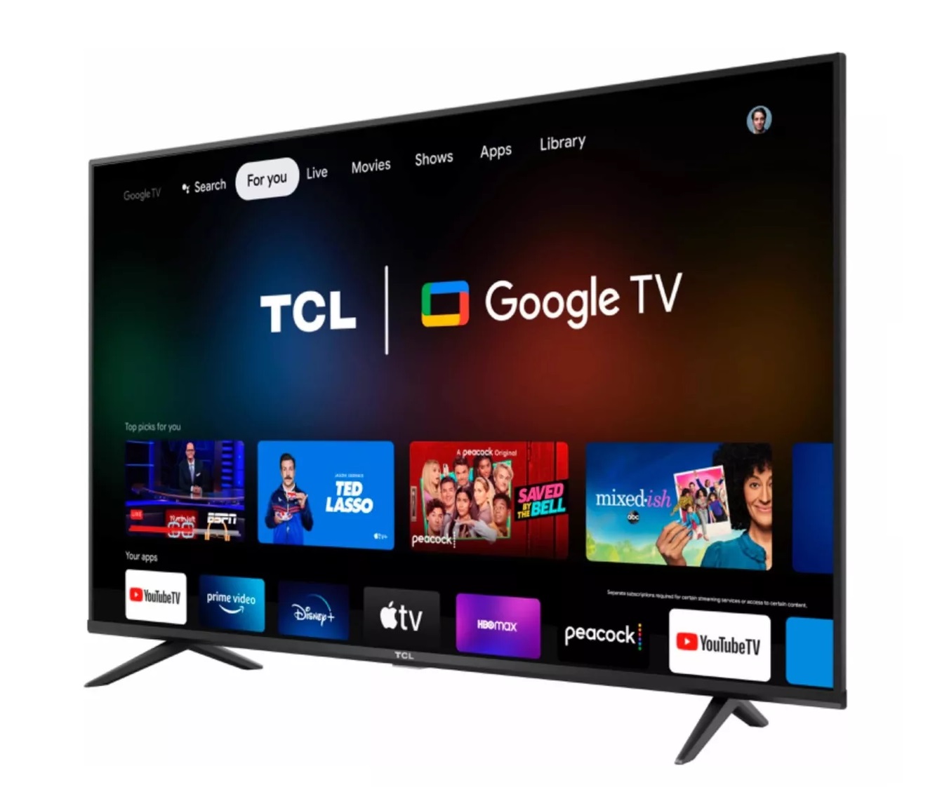 TCL Google TV 55" 4K Ultra HD