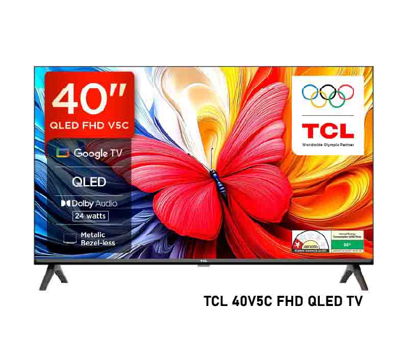 TCL Smart TV 40" QLED Google TV 1080p