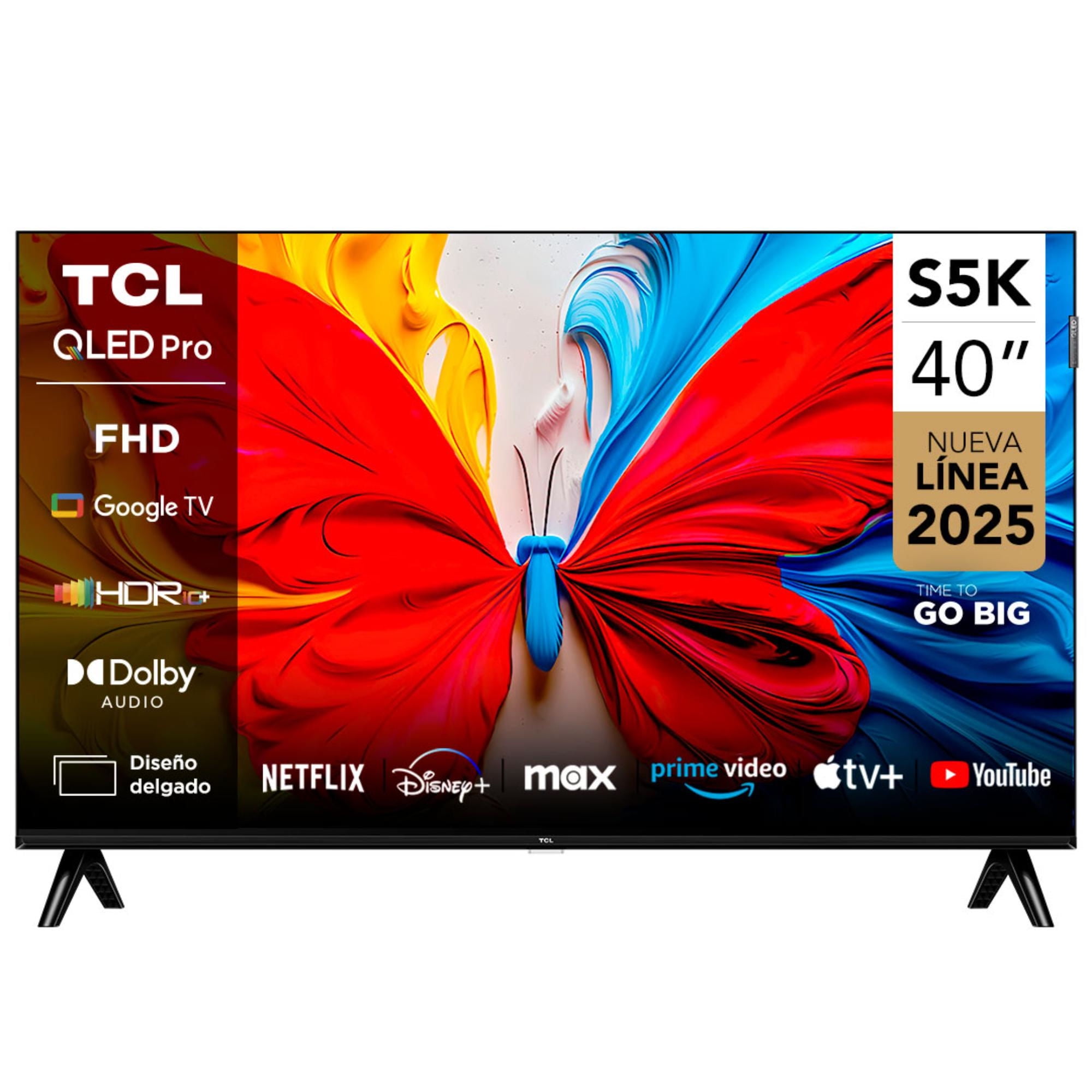 TCL Smart TV 40" QLED Google TV 1080p en República Dominicana