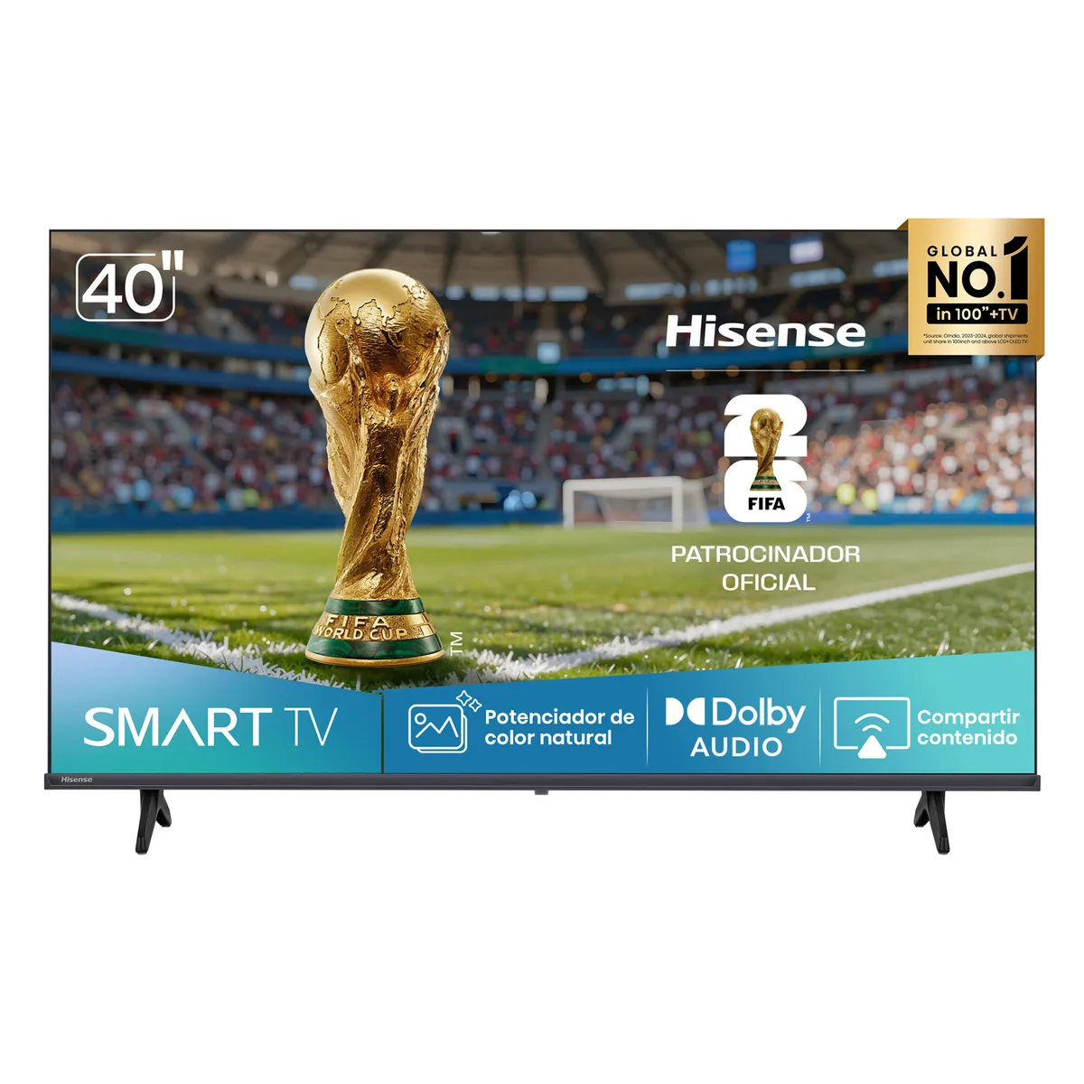 HOSENSE Smart TV 40" Modelo 40D100 en República Dominicana