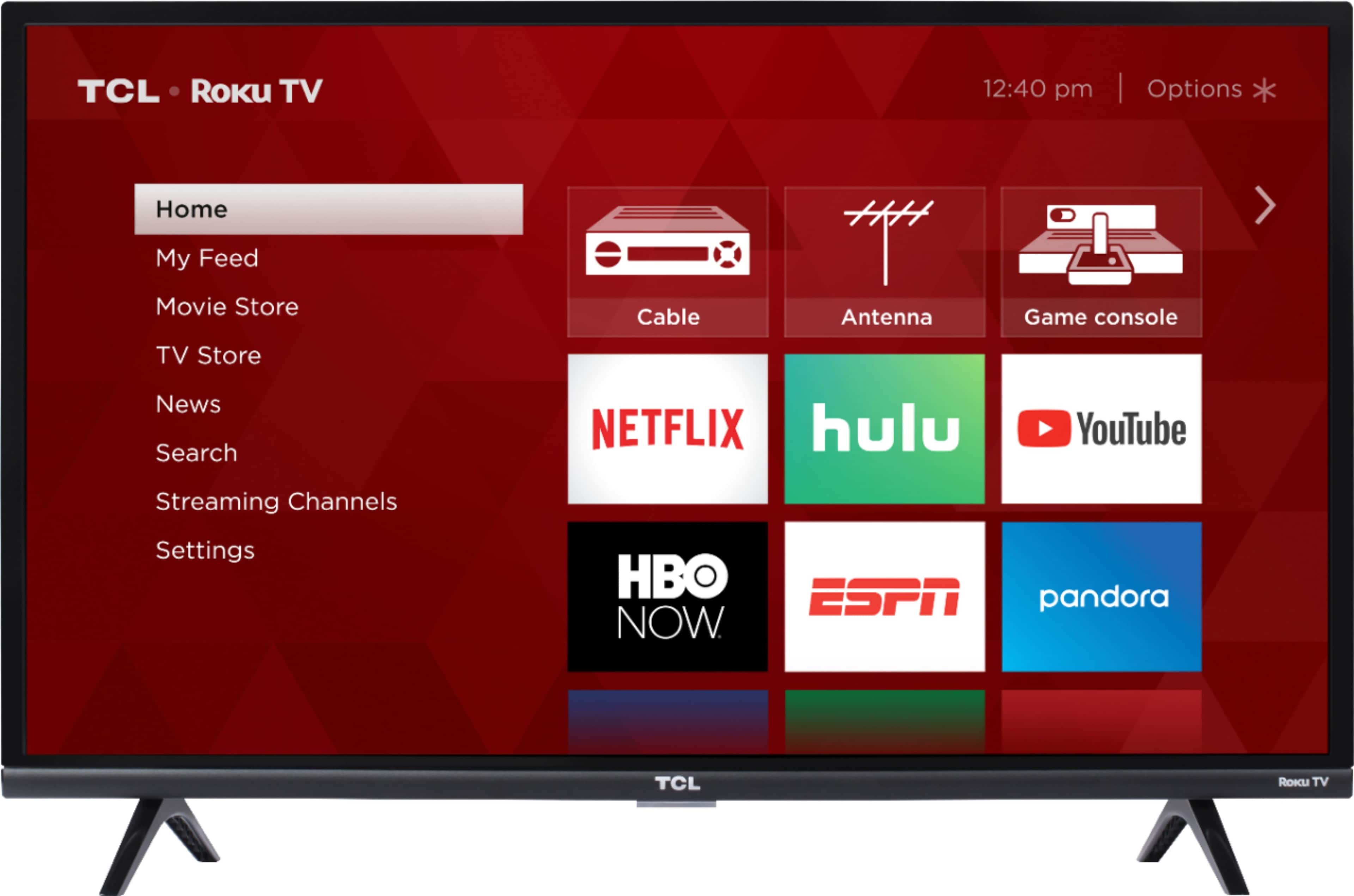 TCL Smart TV 32" con Roku y Bocina en República Dominicana