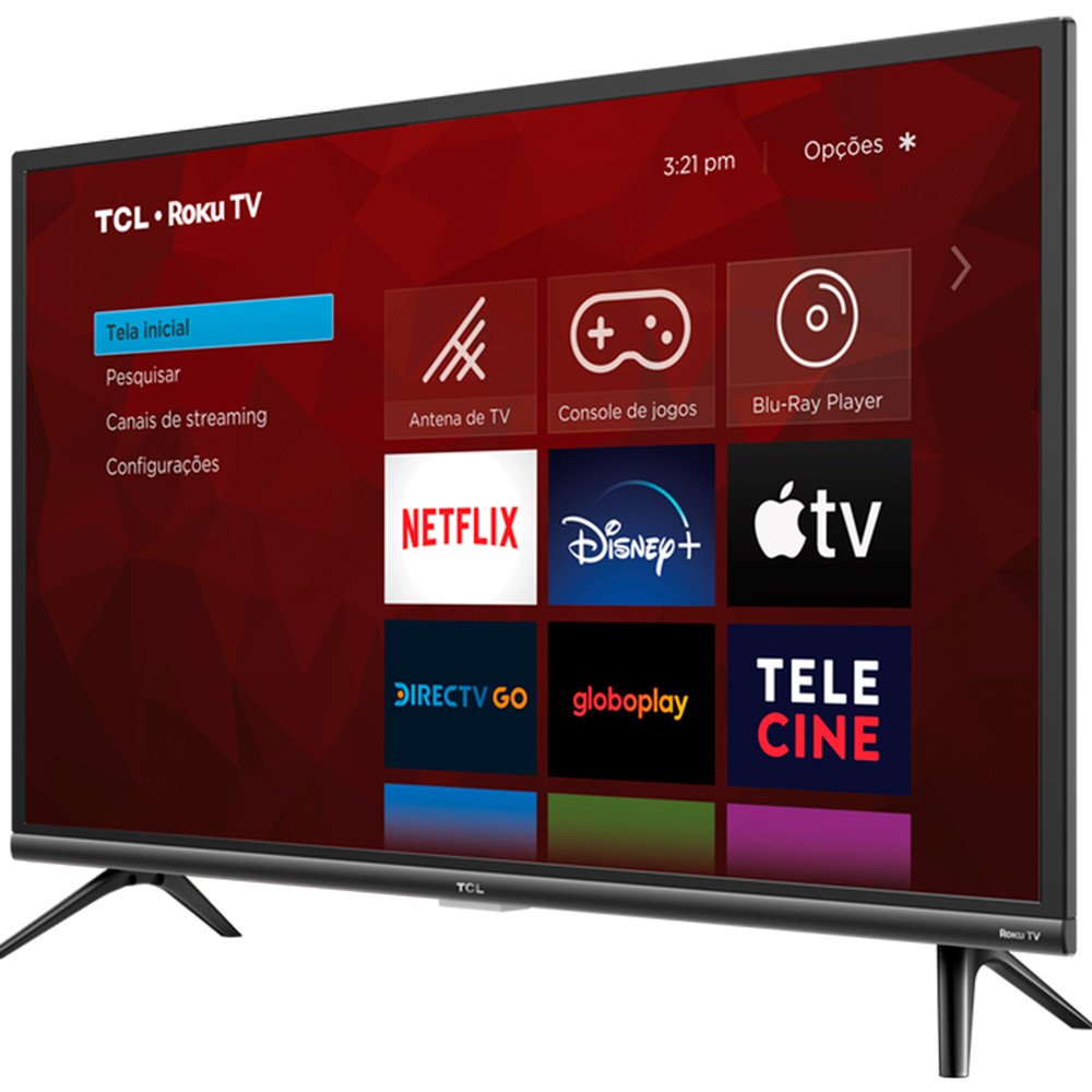 TCL Smart TV 32" con Roku y Bocina en República Dominicana